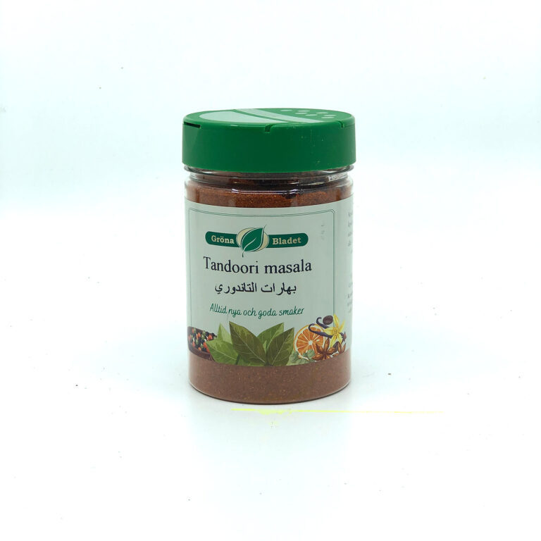 Tandoori Masala <span data-sheets-root="1" data-sheets-value="{"1":2,"2":"Det är en kryddblandning som används i det indiska köket och är generellt att föredra i kycklingrätter."}" data-sheets-userformat="{"2":513,"3":{"1":0},"12":0}">It is a spice mixture used in Indian cuisine and is generally preferred in chicken dishes.</span>