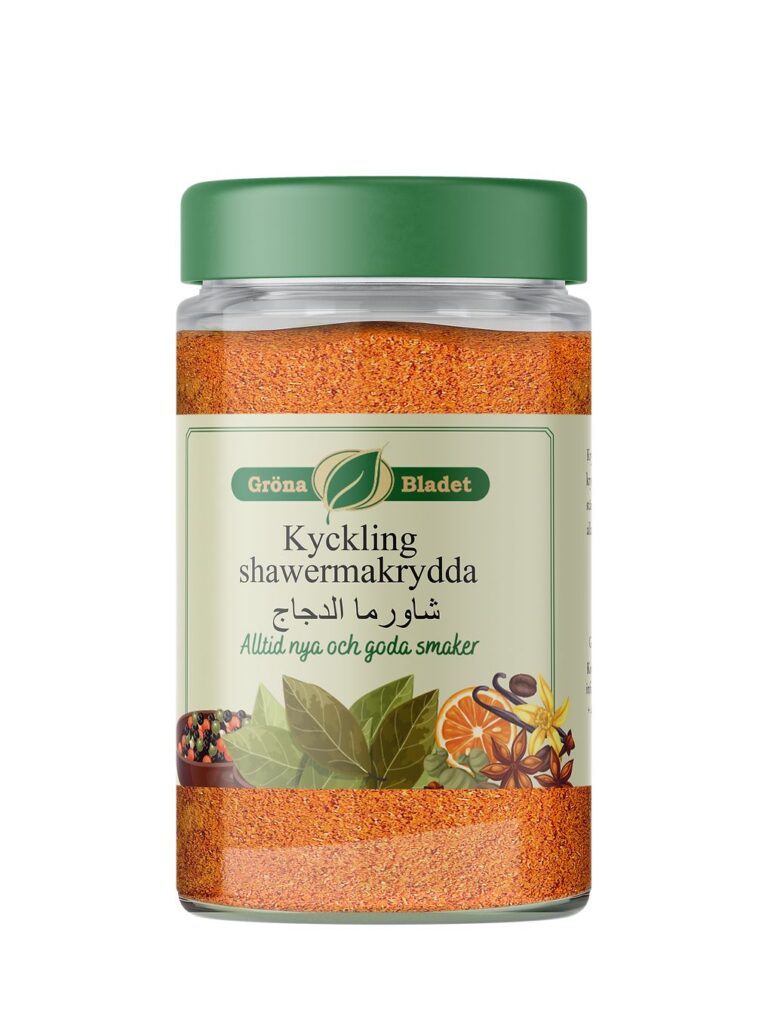 Chicken Shawarma Spice Mix <span data-sheets-root="1" data-sheets-value="{"1":2,"2":"Det används för att göra kycklingshawarma eller döner."}" data-sheets-userformat="{"2":6723,"3":{"1":0},"4":{"1":2,"2":16777215},"9":0,"12":0,"14":{"1":2,"2":0},"15":"Arial"}">It is used in making chicken shawarma or döner.</span>
