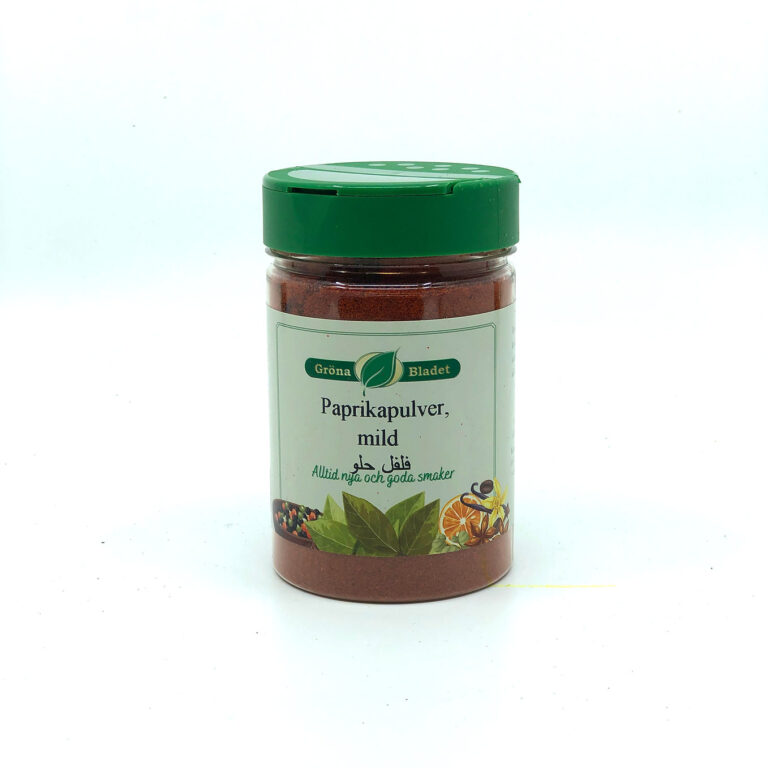 Mild Paprika Powder It adds color to dishes and is used as a mild sweetener, generally preferred by those looking for a lighter bitterness.
