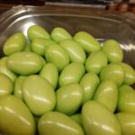 Grön Metallisk Mandel Dragee