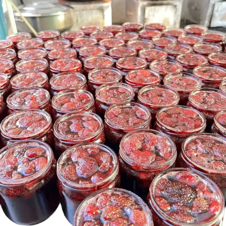 Strawberry Jam Prepared using traditional methods.Contains no additives.