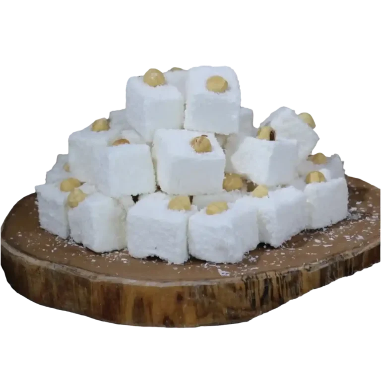 Sultan Turkish Delight with Hazelnut Filling It is prepared using traditional methods, with fresh and high quality ingredients.Contains no additives.